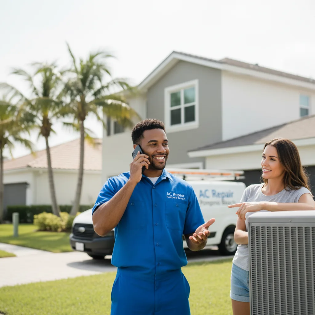 AC Repair Pompano Beach customer support in Harrison Township